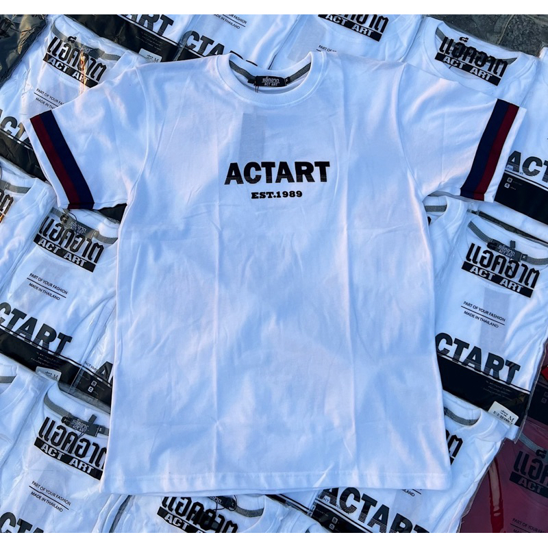 เสื้อยืดคอกลมแขนสั้น เสื้อยืด Actart รุ่น I dol ใส่สบาย มีหลายสีให้เลือก