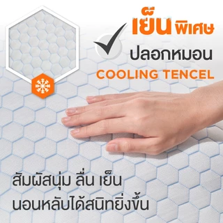 ERGOTREND หมอนกันกรดไหลย้อน ปรับรูปแบบได้ 21 แบบ รุ่น ANTI GERD PILLOW สีขาว