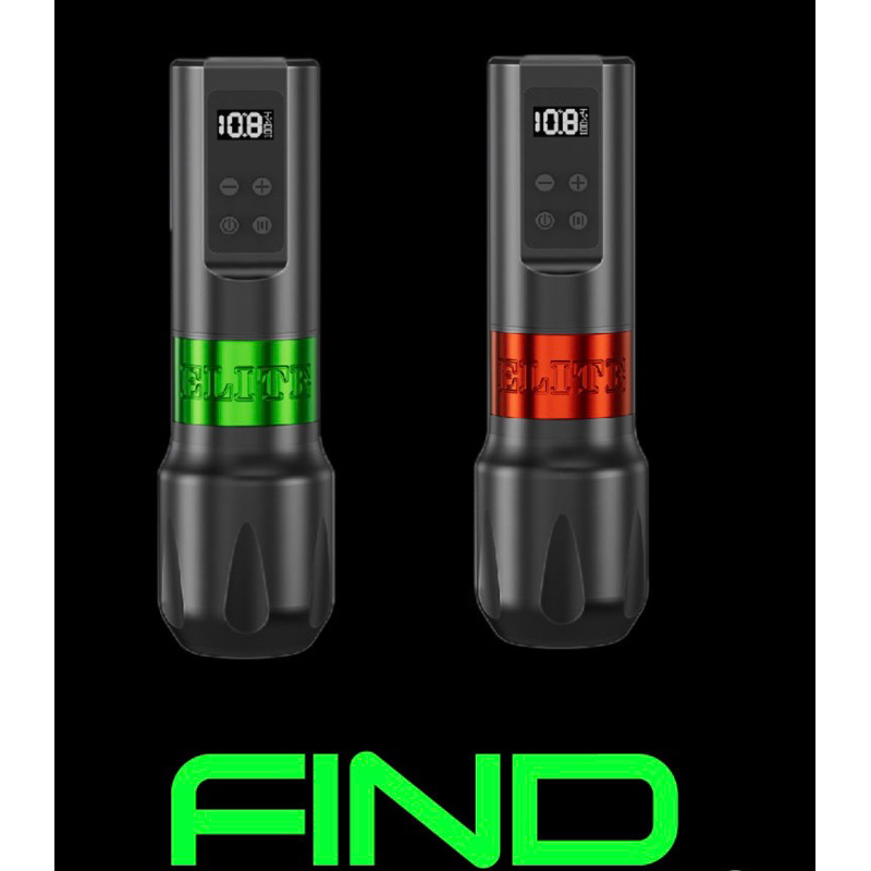 เครื่องสักไร้สาย ELITE FIND     แบตอึดๆ 8-12 ชั่วโมง/ก้อน ; มีแบต 2 ก้อน มี 2 สโตรกให้เลือก ❤️ 3.5mm
