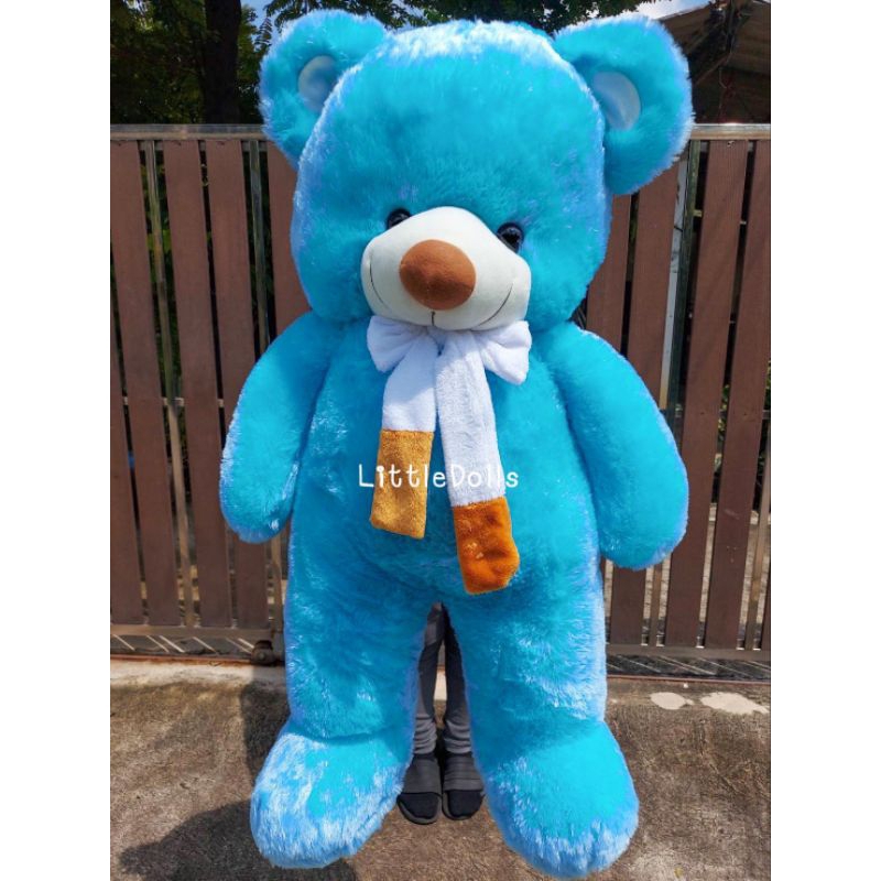 ตุ๊กตาหมีขนปุย ตัวใหญ่100cm. พร้อมส่ง8สี งานสวยเกินราคาน่ารักมาก