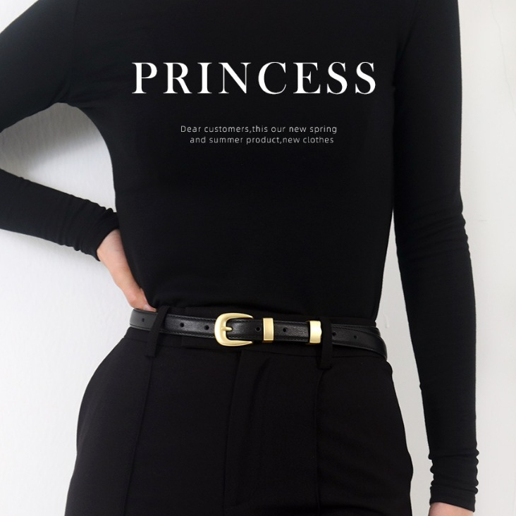 ⚡ʙᴇsᴛ sᴇʟʟᴇʀ   เข็มขัดผู้หญิง เข็มขัดใส่ทำงาน เส้นเล็ก เจาะรูเพิ่มฟรี รุ่น
