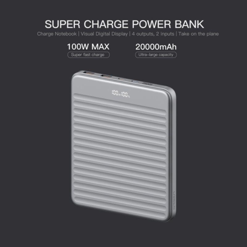 ORSEN E63 By eloop Power Bank 20,000 mAh 100W แบตสำรองรองรับชาร์จเร็ว