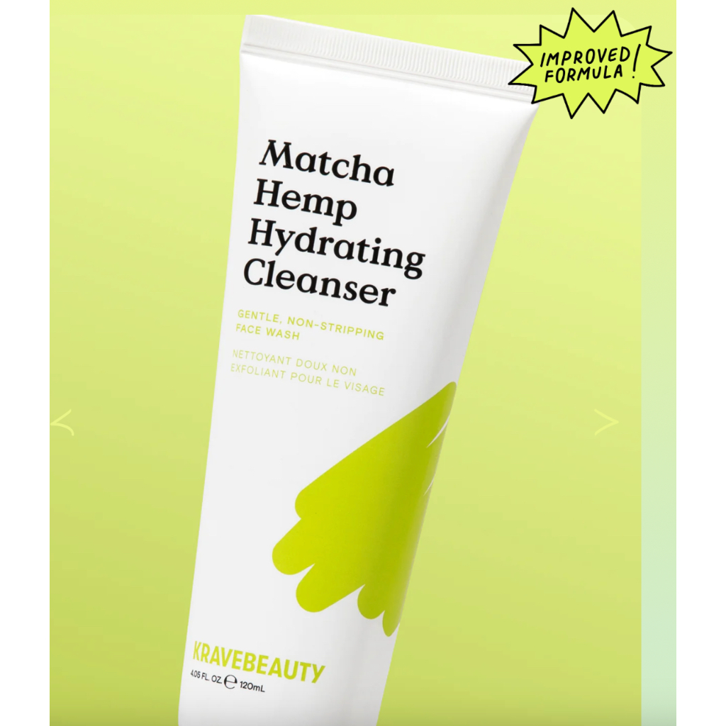 Krave Beauty Matcha Hemp Hydrating Cleanser