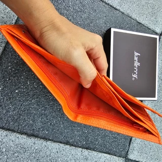 กระเป๋าสตางค์ หนังPU นิ่มมาก ช่องใส่บัตรเยอะ พร้อมกล่อง มีให้เลือก 7สี ใช้ได้ทั้งผู้ชายและผู้หญิง