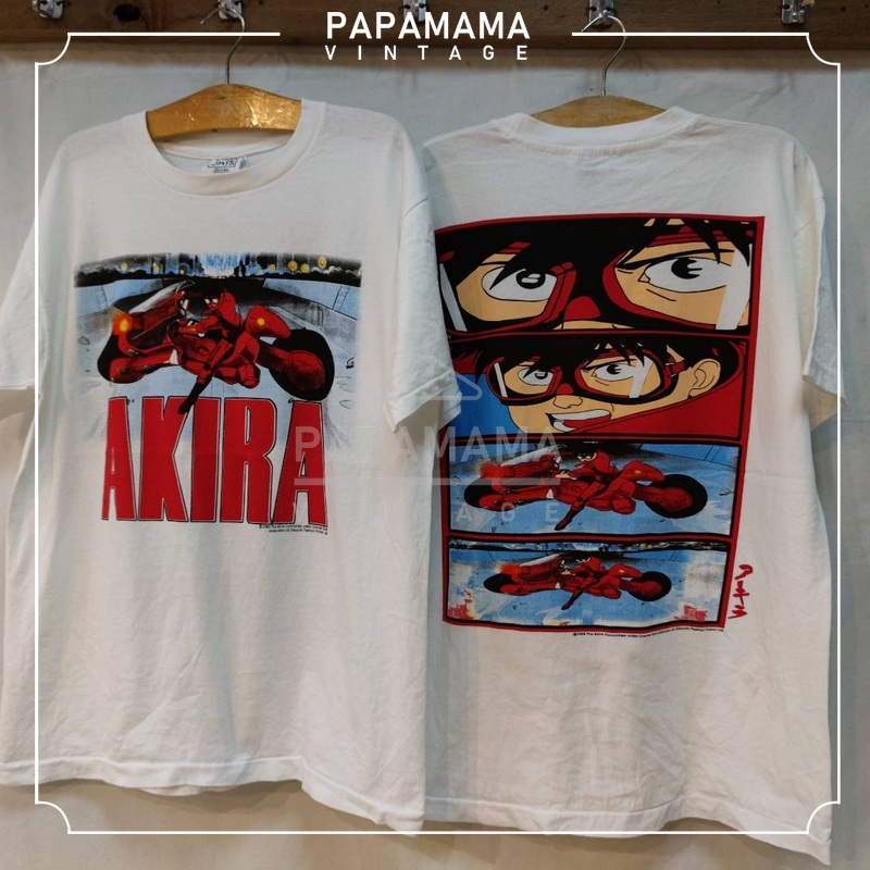 [ AKIRA ] Vintage @1988 Promo Orion Home Video Streamline Pictures T Shirt เสื้อการ์ตูน อากิระ papamama vintage
