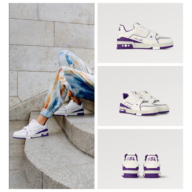 Louis Vuitton/LV TRAINER/รองเท้าผ้าใบ