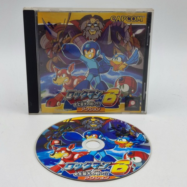 ROCKMAN 6 [bootleg] แผ่นก๊อปปั้ม เล่นได้ แผ่นมือสอง PlayStation [PS1]