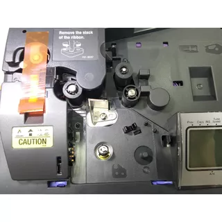 ผ้าหมึก ของเทียบเท่า CANON สำหรับ เครื่องพิมพ์ปลอกสายไฟ MK1500 MK2600 MK-RS100B PT-200BK ออกบิลแวท*