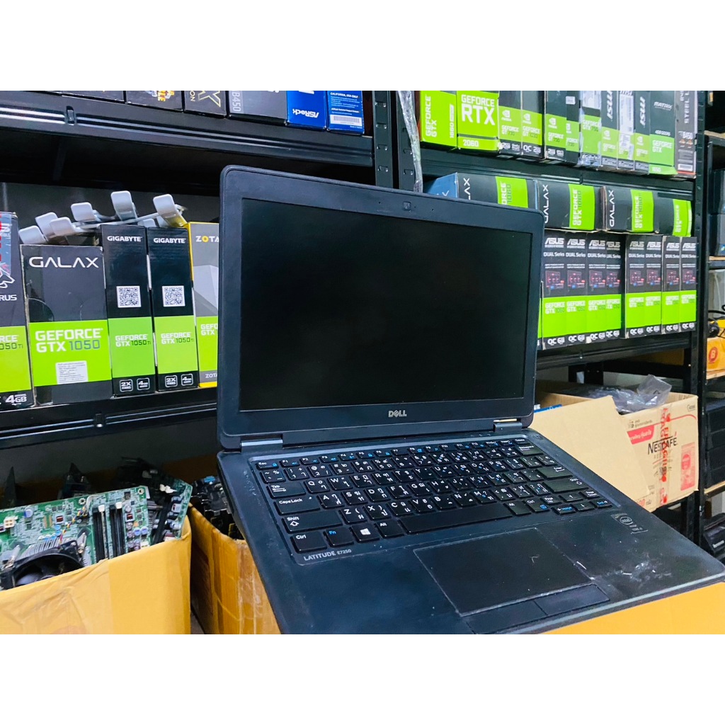 💻 โน๊ตบุ๊คมือสอง Notebook2hand Dell Latitude E7250 i5 ram8 SSD240