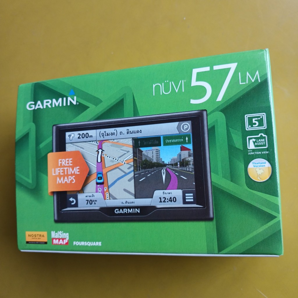 GARMIN nuvi 57LM GPS แผนที่นำทาง ไม่ใช้สัญญาณโทรศัพท์มือถือ สภาพเหมือนใหม่
