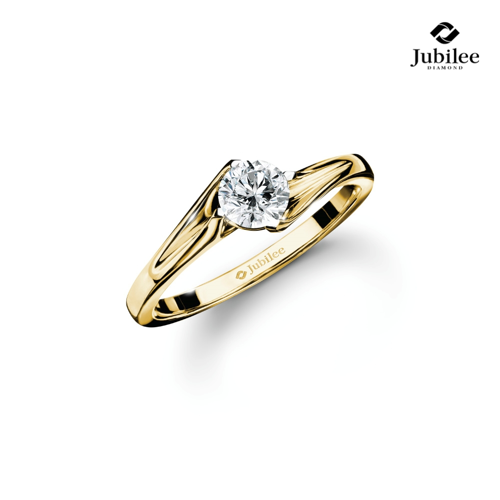 Jubilee Diamond แหวนเพชร Journey of Love Solitaire Ring เพชรแท้ เพชรน้ำ 99