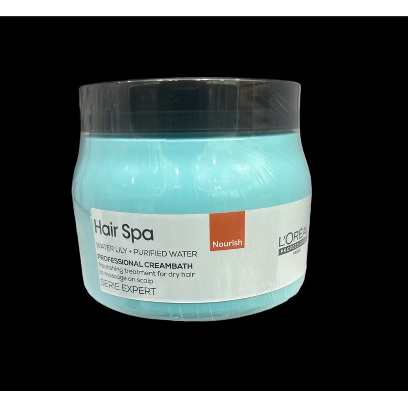 L’OREAL HAIR SPA  Creambath Treatment ลอรีอัล แฮร์ สปา ทรีทเม้นท์ 490ml.เหลือสูตร นูริช สูตรเดียว