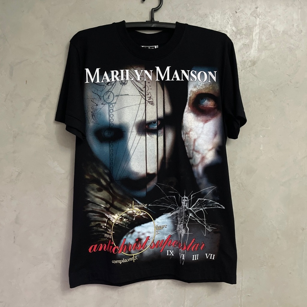 เสื้อยืด Marilyn Manson (ป้ายThxRoxx) ผ้าCotton100