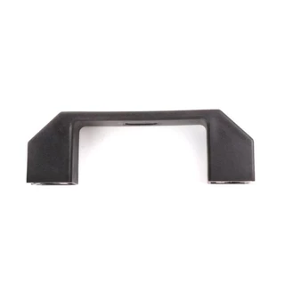มือจับพลาสติกไนล่อน สีดำ ประตู หน้าต่าง เฟอร์นิเจอร์ เครื่องจักร และงาน DIY Black Nylon Pull Handle.