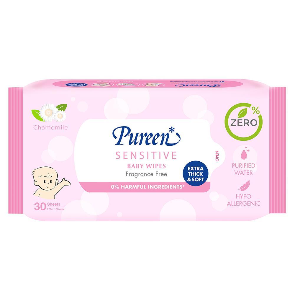 ทิชชู่เปียก Pureen Sensitive 80's