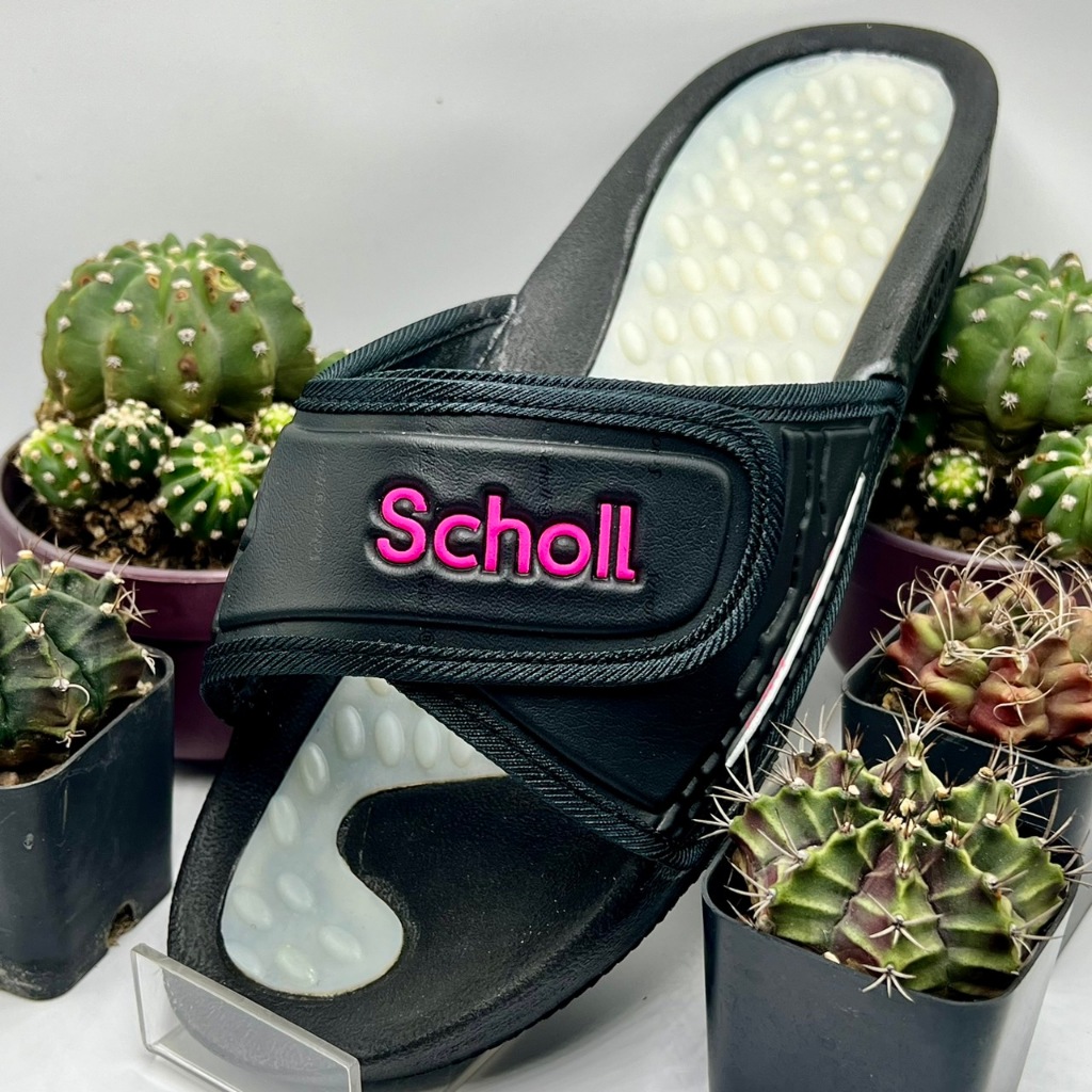 รองเท้า สกอลล์ เก๋า 90 Hot item Scholl fitness  โทนสีขาวดูสุภาพสะอาด รองเท้าแตะ ผู้ชาย ลดแรงจุกๆ - รูปที่ 3
