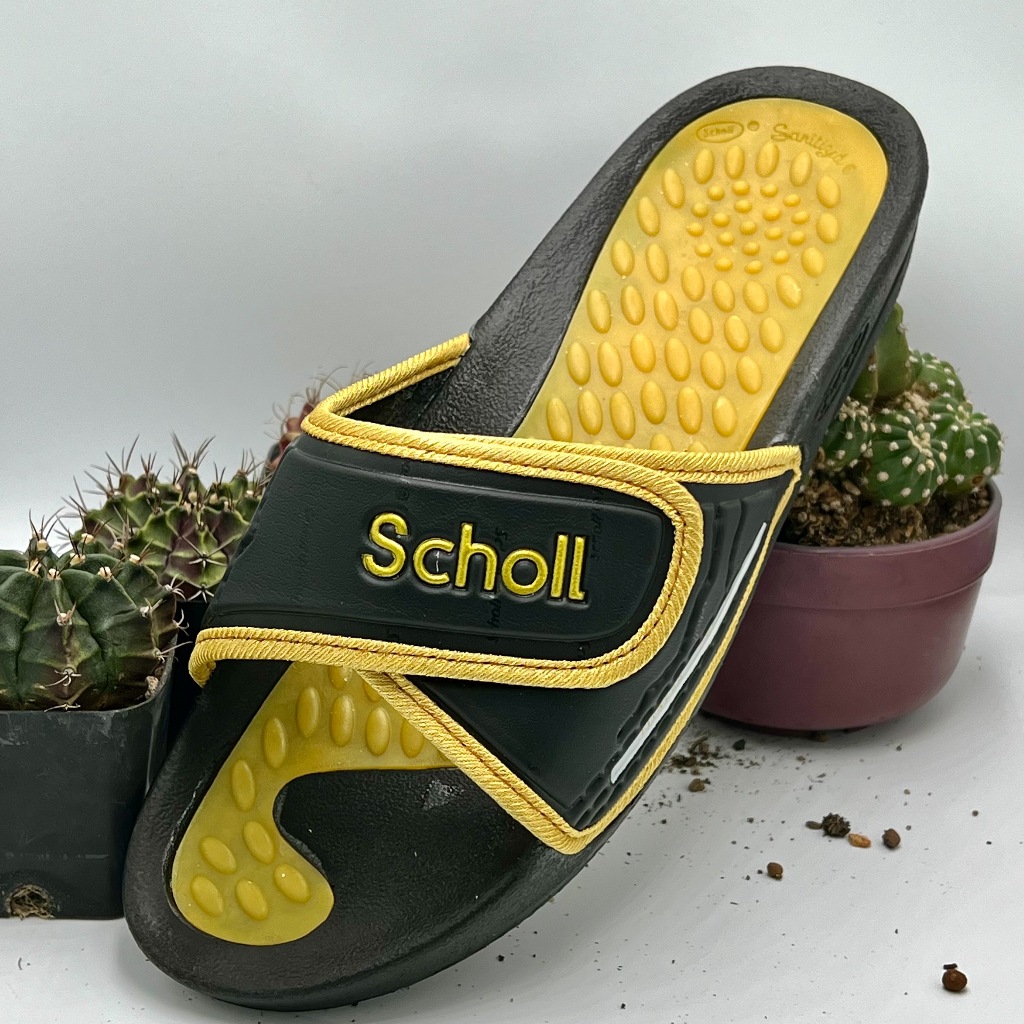 รองเท้า สกอลล์ เก๋า 90 Hot item Scholl fitness  โทนสีขาวดูสุภาพสะอาด รองเท้าแตะ ผู้ชาย ลดแรงจุกๆ - รูปที่ 5