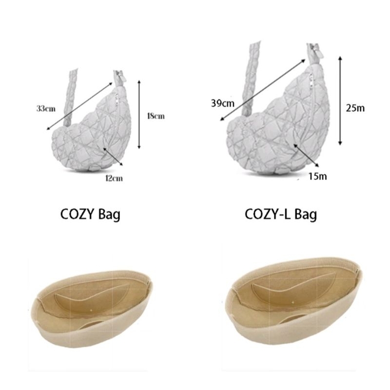 Carlin Cozy Bag ที่จัดระเบียบกระเป๋า