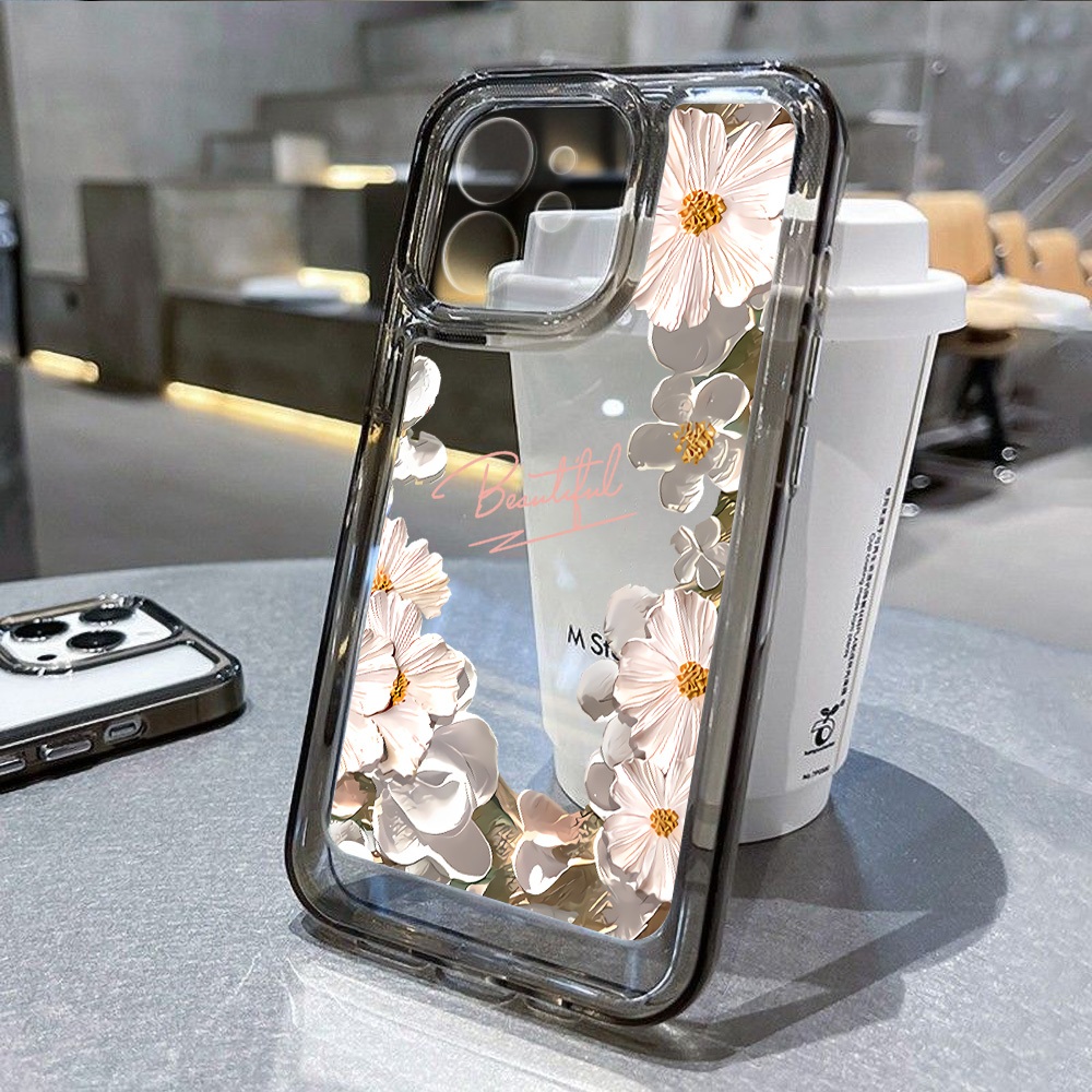 TPUเคสมือถือ For Iphone 11 13 16 Pro Max 15 14 12 XR Xs X 7 8 Plus SE 2020 15promax 14promax 13promax 7plus 8plus เคส