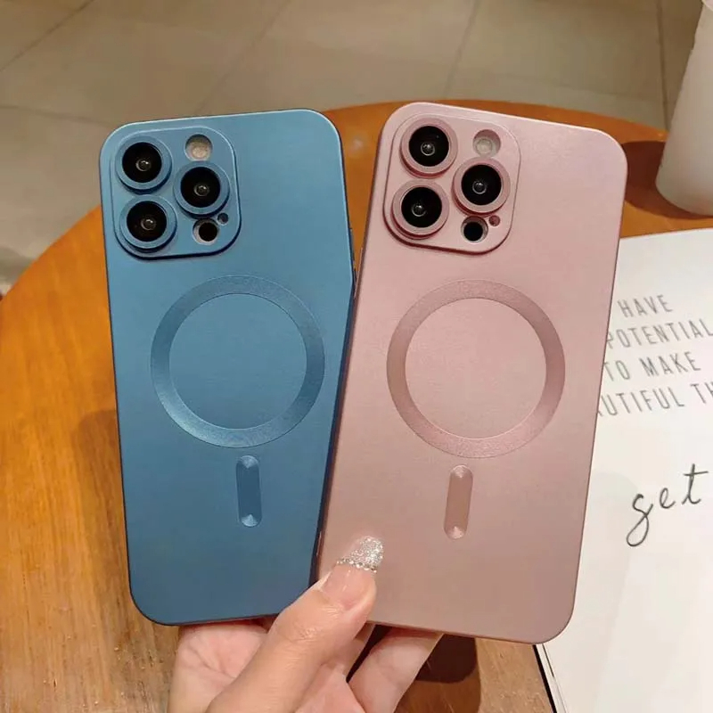 เคสแม่เหล็กไอโฟน การระบายอากาศ Magnetic Case เคส สำหรับ ไอโฟน 15 14 13 12 11 Pro Max โปร แม็กซ์ แม่เหล็ก