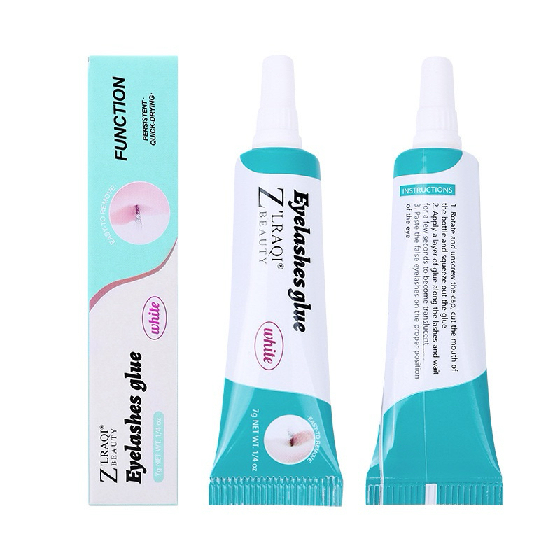 พร้อมส่งจากไทย กาวติดขนตา กาวติดขนตาปลอม สีขาว