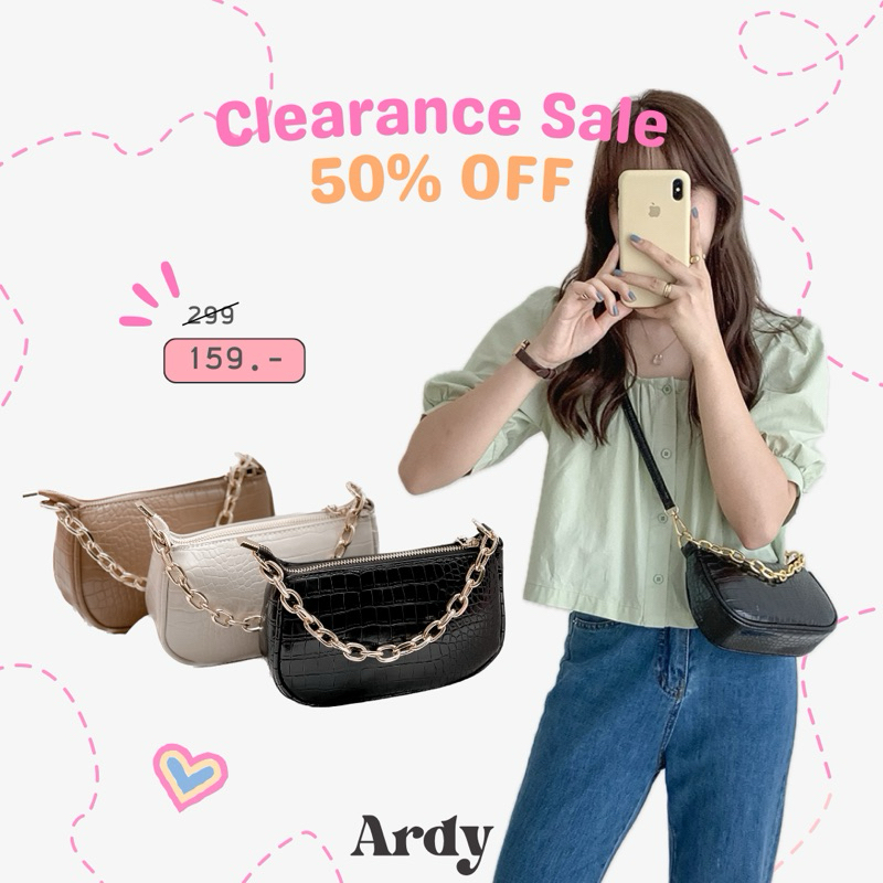 กระเป๋าสะพายข้าง วัสดุPU รุ่นid8831