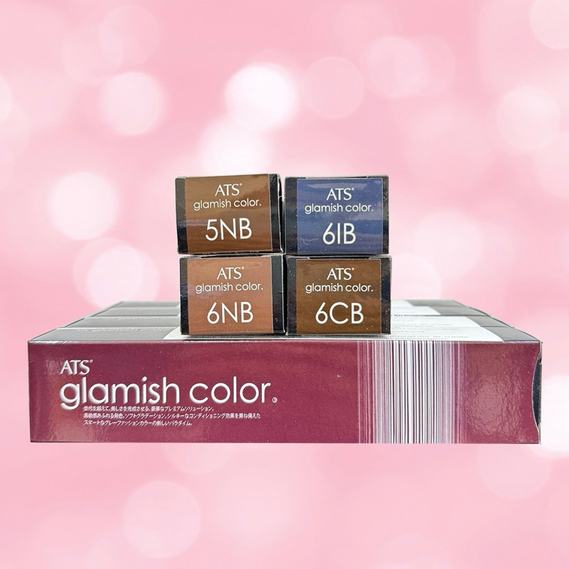 ATS GIAMISH COLOR 80 ML.สีผมสำหรับปิดผมขาว