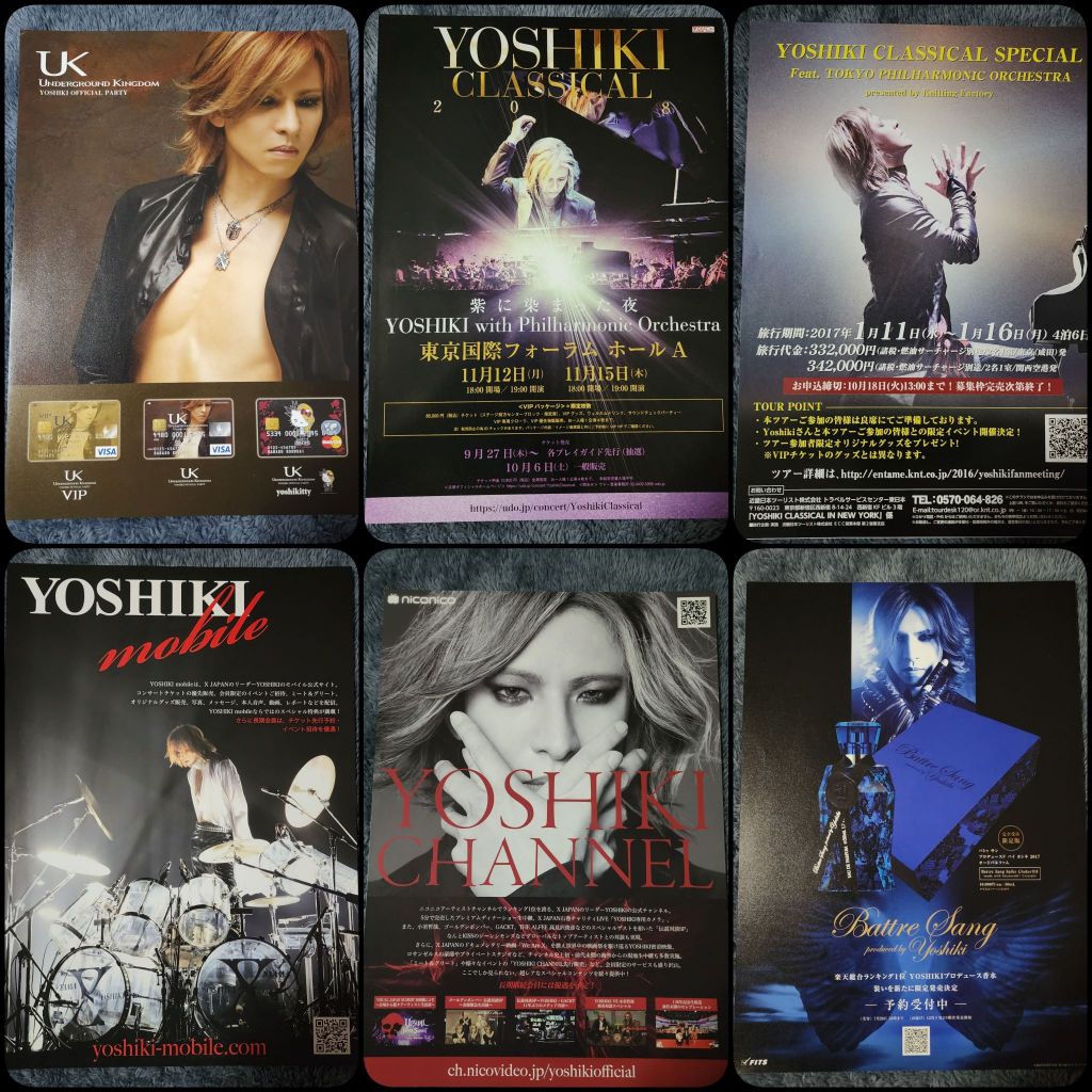 【ใบปลิวศิลปิน】YOSHIKI