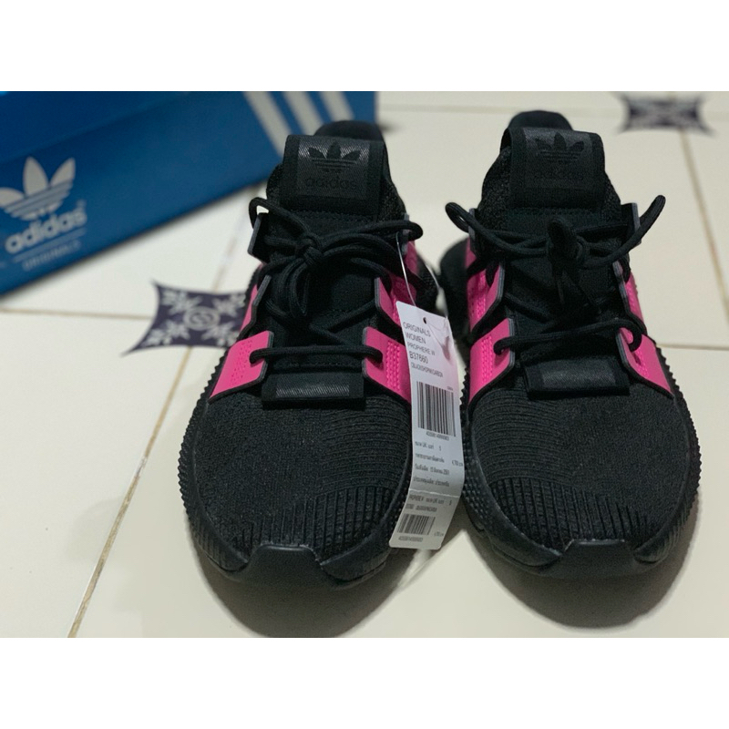 รองเท้าผ้าใบ adidas Women's Shoes Adidas Prophere Black/Pink B37660
