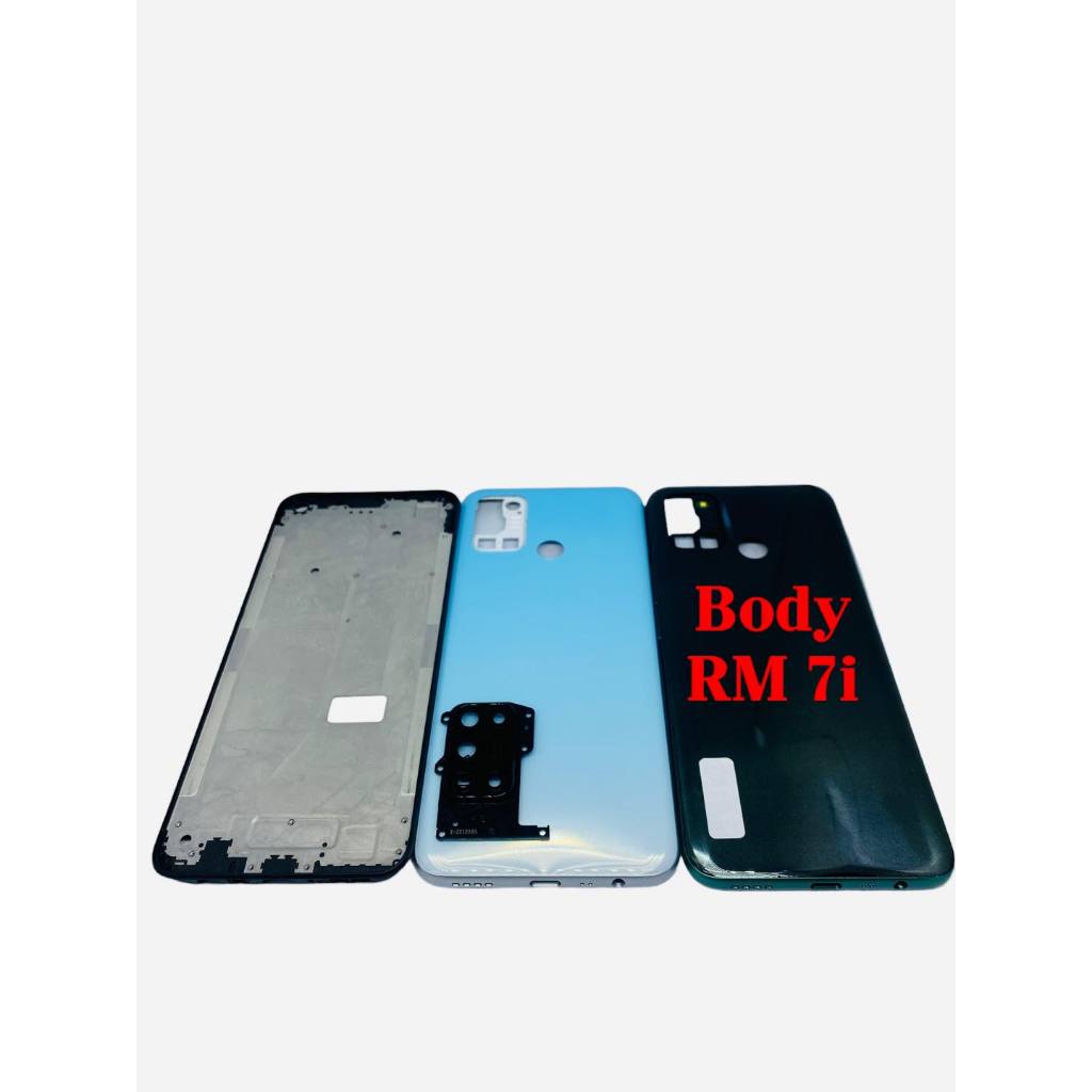 อะไหล่มือถือ BODY ใช้ร่วม REALME 7i แถม แกนกลาง + ฝาหลัง +เลนส์กล้องหลัง+ปุ่มกดด้านข้างบอดี้ ค้ามีของพร้อมส่งนะคะ