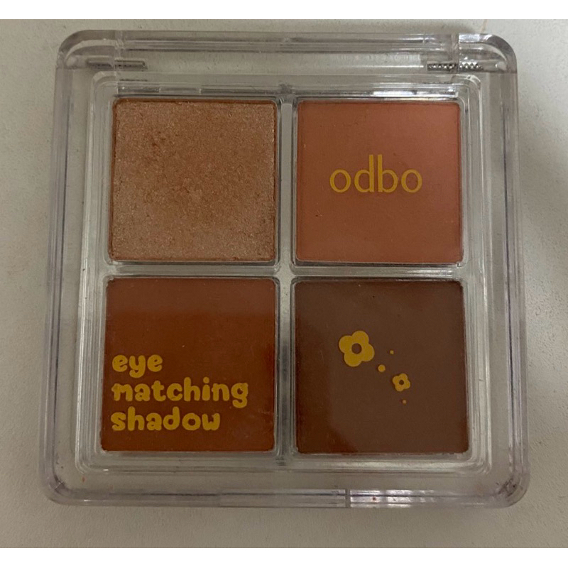 ส่งต่อ พาเลตตา ของ obdo รุ่น eye matching shadow เบอร์ 02 orange tone / รุ่น eyeshadow signature pal