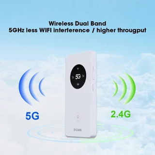 เร้าเตอร์ใส่ซิม D-Link (DWR-U2000) 5G/4G/LTE Pocket Dual Band Wifi Router- รับประกัน 3 ปี