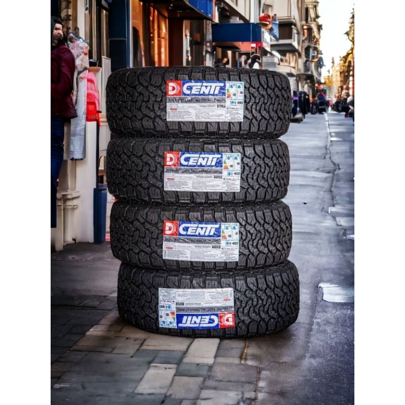 265/65R17 DCENTI ALL TERRAIN AT ยางดอกAT วิ่งได้ทั้งถนนลูกรังและถนนลาดยางยางยนต์ ราคาถูกคุณภาพดี ใหม