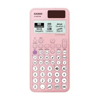 fx-991CW-PK สีชมพู เครื่องคิดเลขวิทยาศาสตร์ Casio ของแท้ ของใหม่ ประกันศูนย์