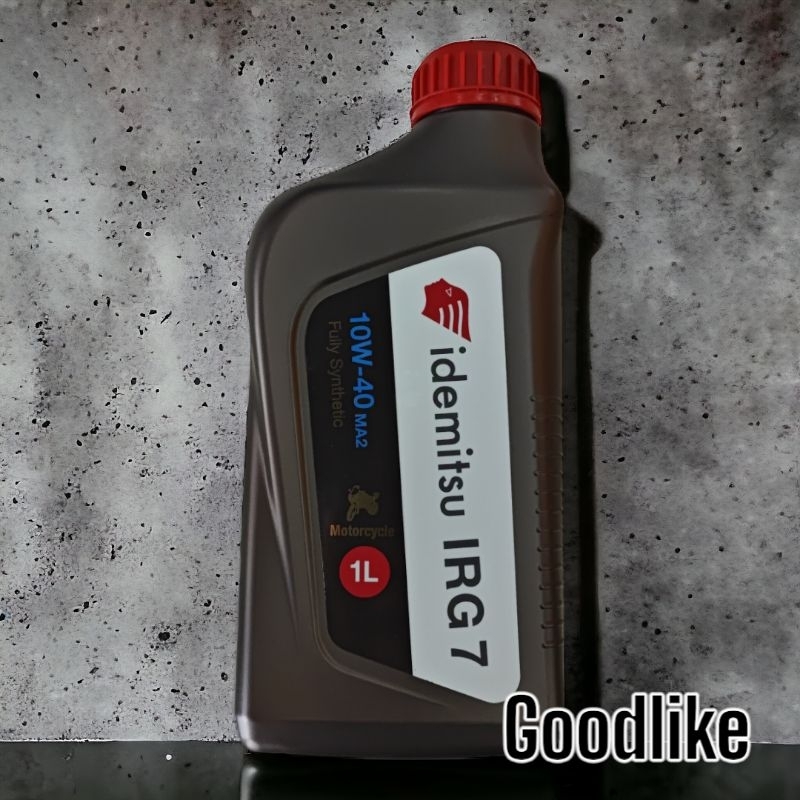 น้ำมันเครื่อง Idemitsu IRG7 10W-40 สังเคราะห์แท้ 100% รุ่นใหม่ ขนาด 1ลิตร
