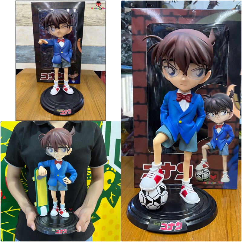 โมเดล โคนัน งานพีวีซี มี สามแบบ มีกล่อง สูง 27-28เซ็น Model Figure Conan tall 27-28CM