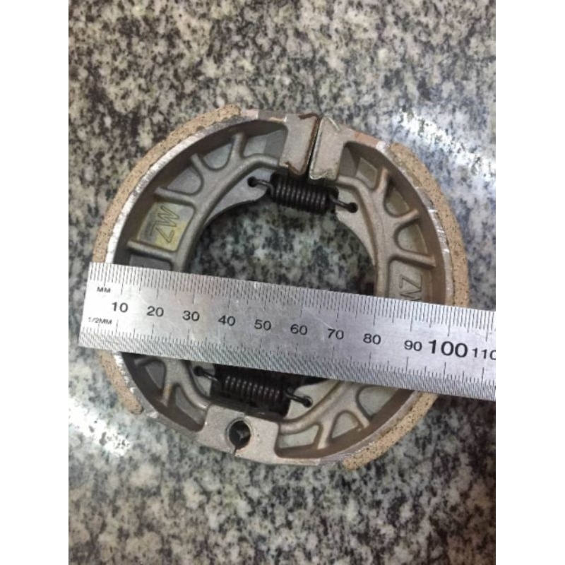 ผ้าเบรค ผ้าเบรคดรัม 110 มิล สำหรับฮับมอเตอร์ 1000w อะไหล่รถไฟฟ้า