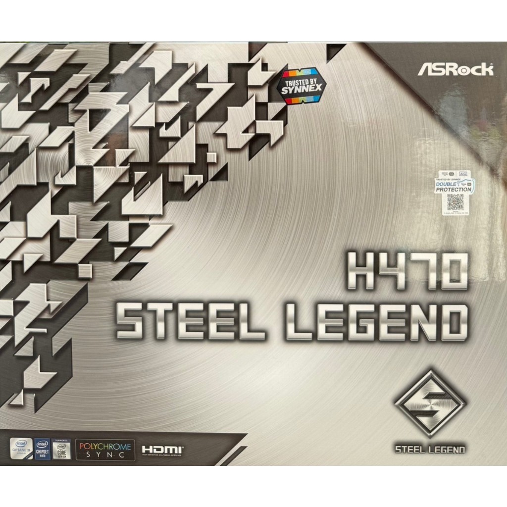 MAINBOARD (เมนบอร์ด) 1200 ASROCK H470 STEEL LEGEND มือสอง