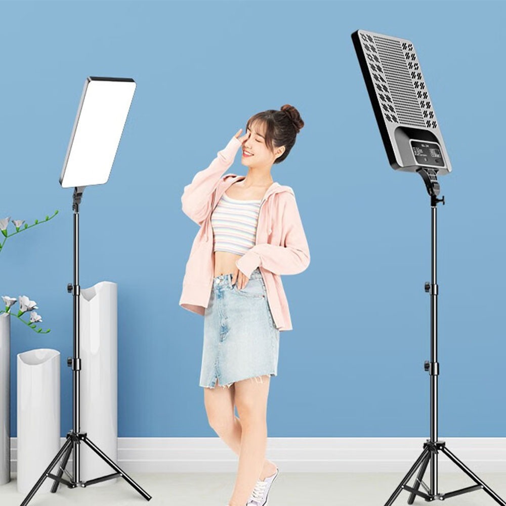 47cm ไฟถ่ายรูป ไฟไลฟ์สด ไฟสตูดิโอ Studio LED Light 3200K- 6000K พร้อมรีโหมด Photography Live Stream Lighting Kits