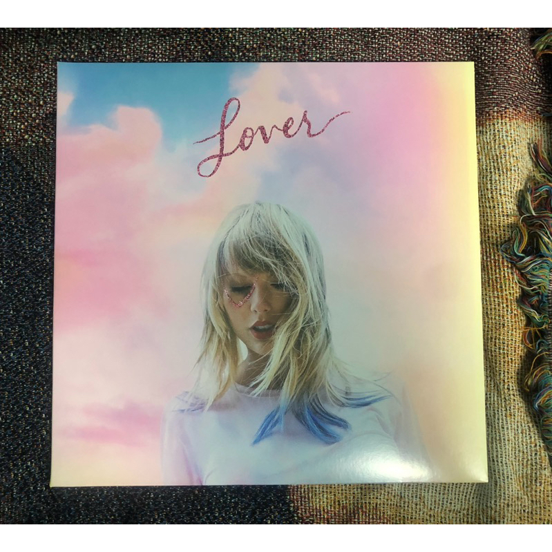 Taylor Swift Lover Vinyl PinkandBlue