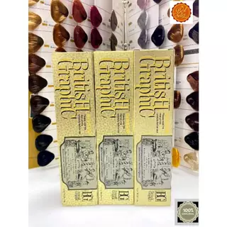 สีย้อมผม บริติส กราฟฟิค แฮร์ คัลเลอร์ ครีม ปริมาณสุทธิ 100 มล./British Graphic Hair Color Cream Net 100 ml.
