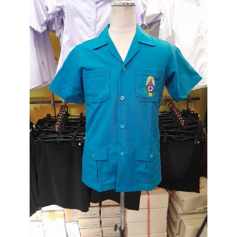 เสื้อยุวะครูชายสีถูกระเบียบ