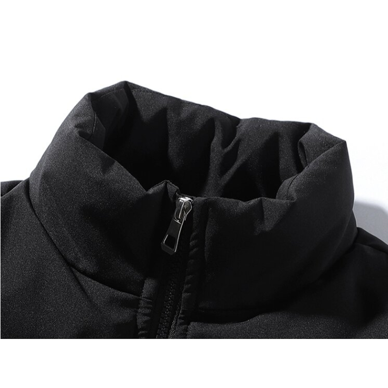 ZITY เสื้อแจ็กเก็ตกันหนาว แจ็คเก็ตคอปกยืน สีทึบ อบอุ่น คุณภาพสูง 7 สี แฟชั่นสําหรับคู่รัก ไซซ์ S - 5XL