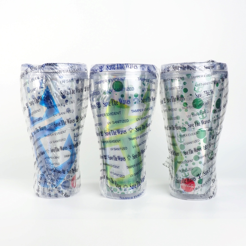 แก้วโค้ก จากเรือสำราญ Royal Caribbean Coca Cola New 2022