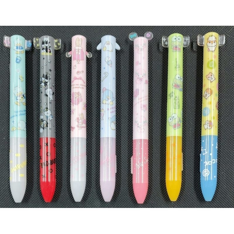 🍭ปากกา Sanrio ปากกา 2 สี 🇯🇵Made in Japan🇯🇵 (หมึกดำ,แดง)🍭