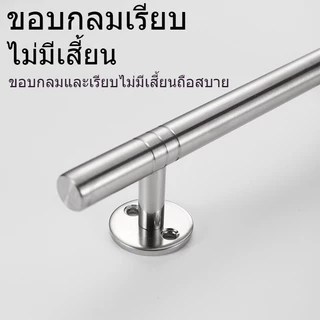 มือจับสแตนเลส มีหลายขนาด 5 นิ้ว 6 นิ้ว 7 นิ้ว และ 8 นิ้ว พร้อมสกรูสำหรับยึดที่จับประตูและที่จับหน้าต่าง