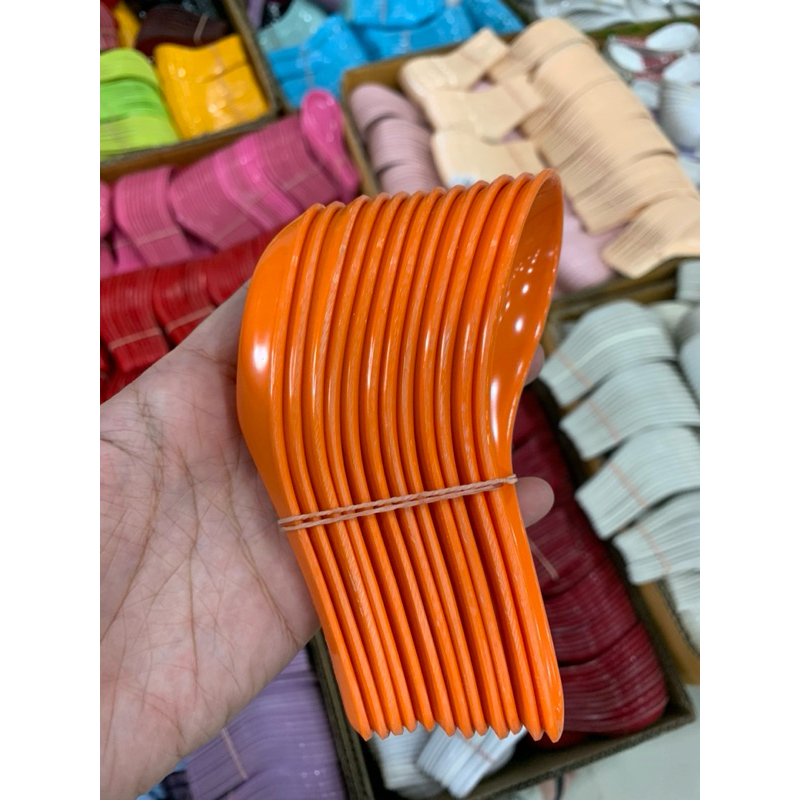 [ยกโหล] ช้อนเมลามีน สีล้วน