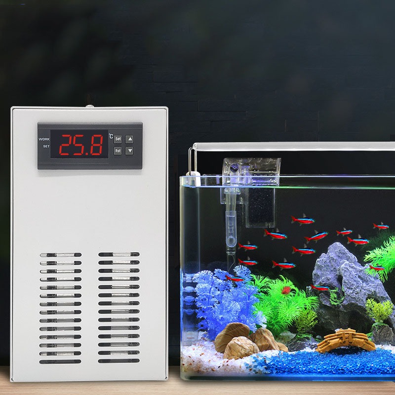 ชิลเลอร์ตู้ปลา Mini Chiller ตู้ไม้น้ำ เครื่องทำความเย็นตู้ไม้น้ำ ขนาดเล็ก LG-CH20 LG-CH35 ระบบทำความ