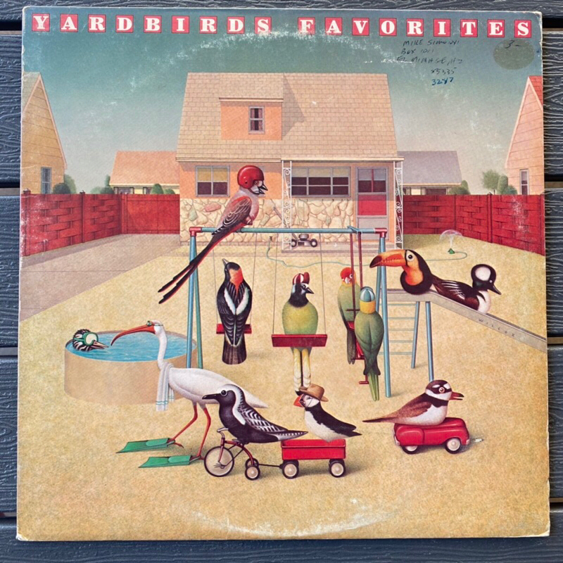 1 LP Vinyl แผ่นเสียง ไวนิล Yardbirds - Favorites (1044)