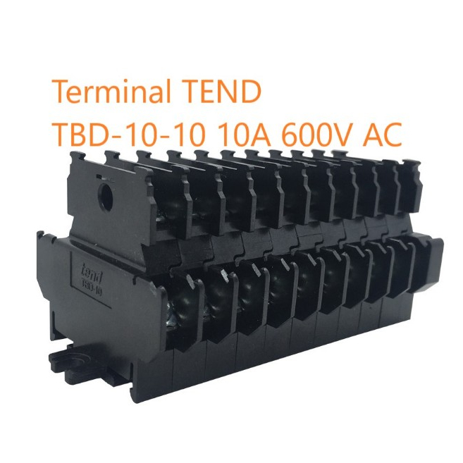 Terminal TEND : TBD-10-10 10A 600V AC